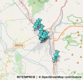 Mappa Via Monte Cucco, 06034 Foligno PG, Italia (1.84417)