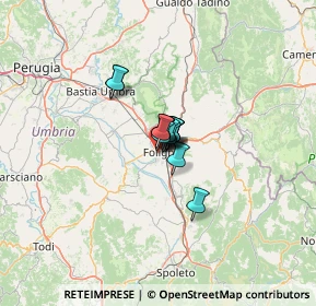 Mappa Via Monte Cucco, 06034 Foligno PG, Italia (4.69538)