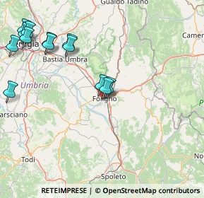Mappa Via Monte Cucco, 06034 Foligno PG, Italia (20.52538)