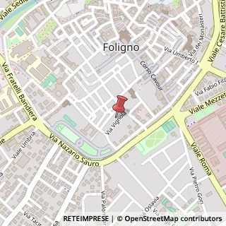 Mappa Via Vignola, 4, 06034 Foligno, Perugia (Umbria)