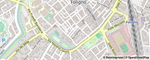 Mappa Foligno