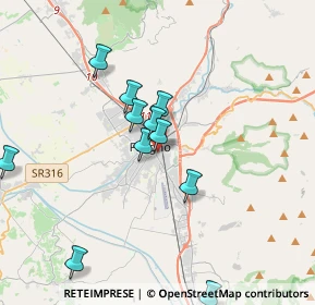 Mappa P.Romana, 06034 Foligno PG, Italia (3.66727)