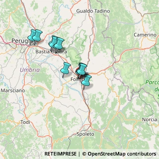 Mappa P.Romana, 06034 Foligno PG, Italia (11.19667)