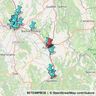 Mappa P.Romana, 06034 Foligno PG, Italia (21.625)