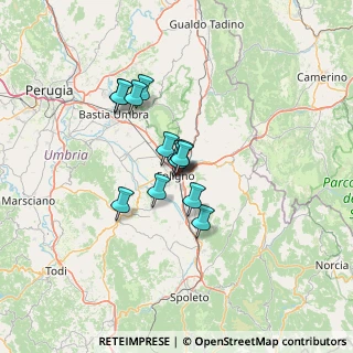 Mappa P.Romana, 06034 Foligno PG, Italia (9.05692)