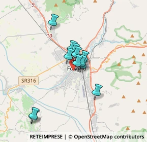 Mappa Via Santa Maria Infraportas, 06034 Foligno PG, Italia (2.63)