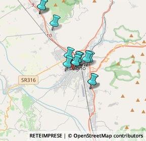 Mappa Via Santa Maria Infraportas, 06034 Foligno PG, Italia (2.57667)