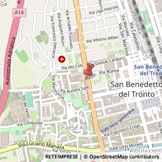 Mappa Corso Giuseppe Mazzini, 129, 63074 San Benedetto del Tronto, Ascoli Piceno (Marche)