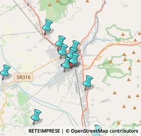 Mappa Viale Luigi Chiavellati, 06034 Foligno PG, Italia (3.57273)