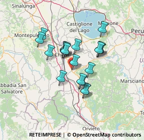 Mappa Via Vittorio Veneto, 06062 Città della Pieve PG, Italia (10.70474)