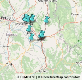 Mappa Via Sante Costantini, 06034 Foligno PG, Italia (10.93273)