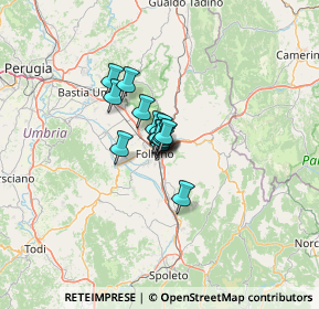 Mappa Via Sante Costantini, 06034 Foligno PG, Italia (5.65786)