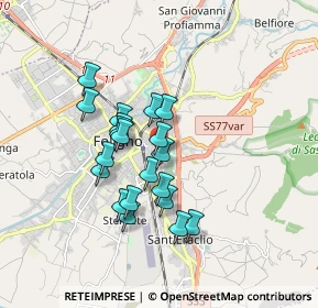 Mappa Via Sante Costantini, 06034 Foligno PG, Italia (1.4675)
