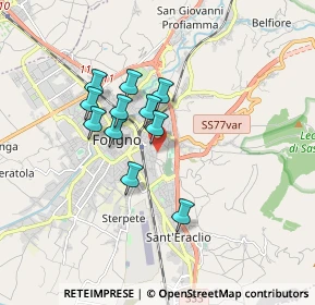 Mappa Via Sante Costantini, 06034 Foligno PG, Italia (1.39636)