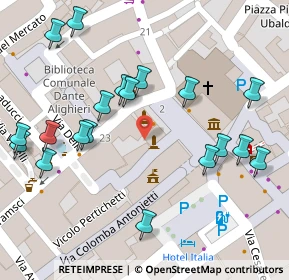 Mappa Piazza della Repubblica, 06034 Foligno PG, Italia (0.078)