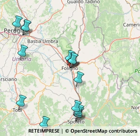 Mappa Via Pertichetti, 06034 Foligno PG, Italia (18.41867)