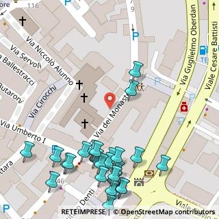Mappa Via dei Monasteri, 06034 Foligno PG, Italia (0.09231)