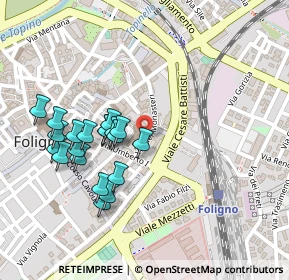 Mappa Via dei Monasteri, 06034 Foligno PG, Italia (0.235)