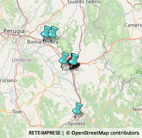 Mappa Via dei Monasteri, 06034 Foligno PG, Italia (7.27)