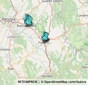 Mappa Via dei Monasteri, 06034 Foligno PG, Italia (11.66857)