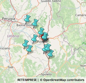 Mappa Via dei Monasteri, 06034 Foligno PG, Italia (8.94917)
