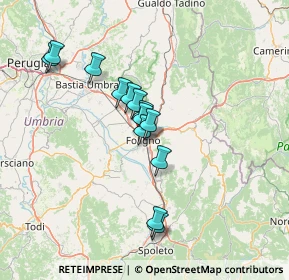 Mappa Via dei Monasteri, 06034 Foligno PG, Italia (11.65846)