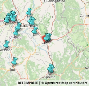 Mappa Via Monte Argentario, 06034 Foligno PG, Italia (21.194)