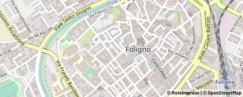 Mappa Foligno