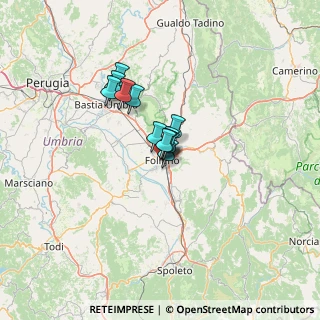 Mappa Via Reclusorio, 06034 Foligno PG, Italia (7.40417)