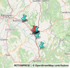 Mappa Via Fiume Nera, 06034 Foligno PG, Italia (4.79154)