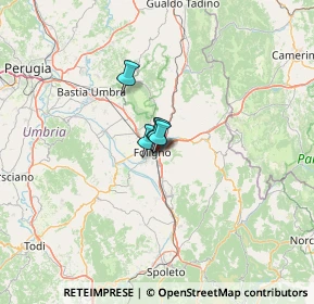 Mappa Via Fiume Nera, 06034 Foligno PG, Italia (42.89545)
