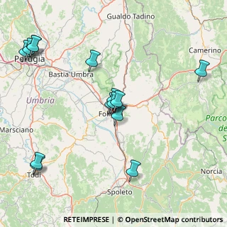 Mappa Via Arno, 06034 Foligno PG, Italia (18.99786)
