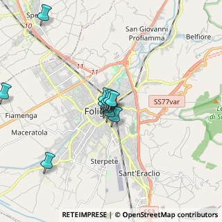 Mappa Viale Cesare Battisti, 06034 Foligno PG, Italia (1.41727)