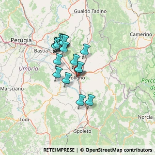 Mappa Viale Cesare Battisti, 06034 Foligno PG, Italia (11.9665)