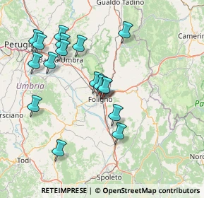 Mappa Viale Cesare Battisti, 06034 Foligno PG, Italia (15.60941)