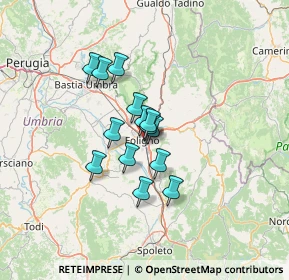 Mappa Viale Cesare Battisti, 06034 Foligno PG, Italia (9.20071)