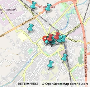 Mappa Piazza XX Settembre, 06034 Foligno PG, Italia (0.66)