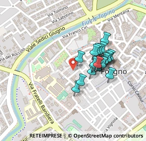 Mappa Piazza XX Settembre, 06034 Foligno PG, Italia (0.178)