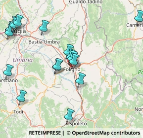 Mappa Via Maurizio Quadrio, 06034 Foligno PG, Italia (19.48941)