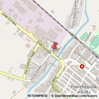 Mappa Via Alessandro Manzoni, 2, 29017 Fiorenzuola d'Arda, Piacenza (Emilia Romagna)