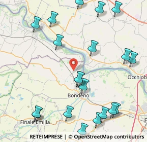 Mappa Via Nicolò Copernico, 44012 Bondeno FE, Italia (10.637)