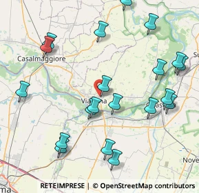 Mappa Via Delfini Pietro, 46019 Viadana MN, Italia (9.45)