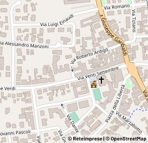 Mappa Piazza Martini A., 46024 Moglia MN, Italia (0.08462)