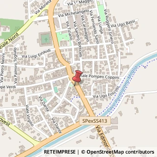 Mappa Via E. de Amicis, 12, 46024 Moglia, Mantova (Lombardia)