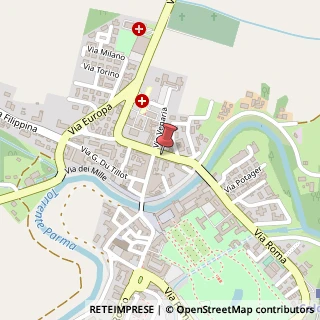 Mappa Via Pier Luigi Belloni, 6, 43052 Colorno, Parma (Emilia Romagna)