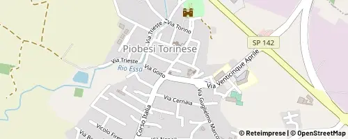 Mappa Piobesi Torinese