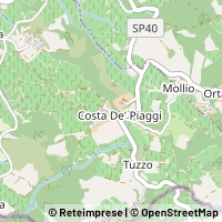 नक्शा Canevino