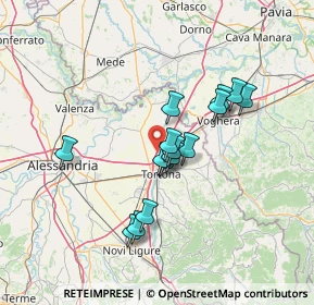 Mappa Aut. A7 Genova- Milano Km 60+710, 15053 Castelnuovo Scrivia AL, Italia (11.18267)