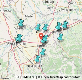 Mappa Aut. A7 Genova- Milano Km 60+710, 15053 Castelnuovo Scrivia AL, Italia (13.913)