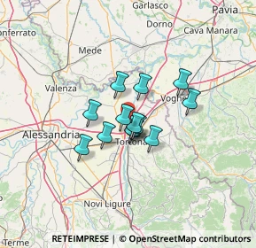 Mappa Aut. A7 Genova- Milano Km 60+710, 15053 Castelnuovo Scrivia AL, Italia (8.12154)